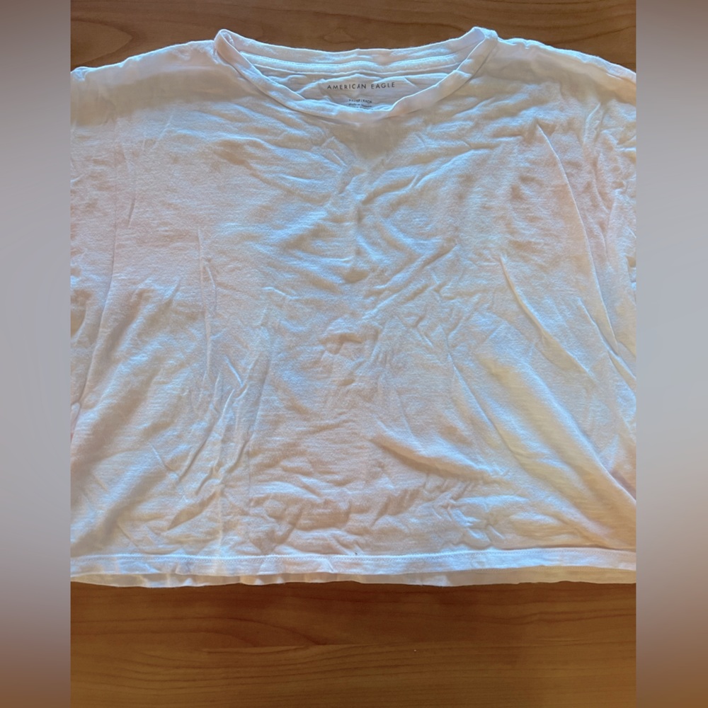 American Eagle Dyed Cropped Tee
